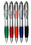 Blank Color Grip Gel Pens, Plastic, 0.6" Width Including Clip x 6" Length, Price/each
