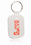 Blank Square Shape Soft Keychain, Plastic, 2.2" H x 1.25" W, Price/each