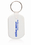 Blank Square Shape Soft Keychain, Plastic, 2.2" H x 1.25" W, Price/each