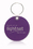 Blank Round Soft Key Tag, Plastic, 1.85" Diameter, Price/each