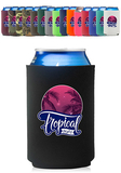Blank Neoprene Collapsible Can Coolers, 3mm Neoprene, Fits 12oz Cans