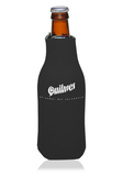 Blank Zipper Bottle Insulator, Polyurethane Foam, Fits 12oz Longneck Bottles