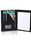 Blank 13 in x 9.75 in Promotional Black Padfolios, PU Leather, Price/each