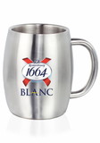 Blank 14 oz Stainless Steel Double Wall Mugs with Handles