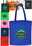 Blank Popular None-Woven Tote Bags, 80 Gsm Non-Woven Polypropylene, 13.5"W x 14.5"H, Price/each