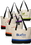 Blank The Regatta Tote Bags, Tough 600 Denier Polyester, 17.5"W x 13.5"H x 3.5"G, Price/each
