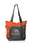 Blank The Go Getter Two-Tone Tote Bags, Durable 600 Denier Polyester Canvas, 16.5"W x 14.5"H x 4.5"G, Price/each