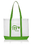 Blank Non-Woven Tote Bag with Trim Colors, 80 Gsm Non-Woven Polypropylene, 18" W x 14" H x 3 &frac12;" D, Price/each