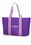 Blank Striped Handle Sport Tote Bags, 600D Polycanvas, 19.5" W x 11.5" H x 4.25" D, Price/each