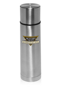 Blank 18 oz. Cylindrical Stainless Steel Vacuum Flasks
