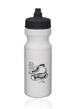 Blank 20 oz. Plastic Water Bottles with Quick Shot Lid