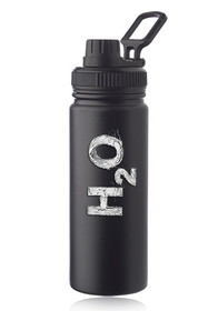 Blank Houston 23 oz. Stainless Steel Water Bottle with Carrying Handle