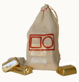 Custom HC460 Natural Cotton Drawstring Bag, 4
