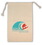 Custom IDD1016 Weedy 100% Natural Cotton Drawstring Bag, 10" x 16", Price/each