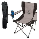 Custom B6648 Sport Star Folding Chair in a Bag, 600D Polyester with PE backing, 21