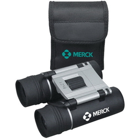 Custom BC0006 Binoculars, 600D Polyester, 3" W X 4" H X 1.75" D
