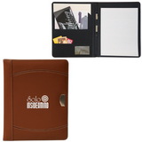 Custom BL3283 Notebook Portfolio, Bonded Leather, 9.75