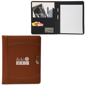 Blank BL3283 Notebook Portfolio, Bonded Leather, 9.75" W X 12.5" H X 1" D