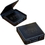 Custom BL3901 Coaster Set, Five Individual Coasters With Case All In Bonded Leather, 4.125" W X 1.25" W X 4.375" D, Price/piece