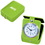 Blank CL4475 Travel Alarm Clock, Pvc Travel Alarm Clock With Second Hand, 3" W X 3.75" H X 1" D, Price/piece