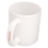 Custom CM8414 450 Ml. (15 Oz.) 'C' Handle Two-Tone Mug, Ceramic With Glossy Finish, 3.625" Diameter X 4" H, Price/piece
