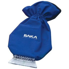 Blank CP3576 Ice Scraper Mitt, 600D Polyester Water Resistant Glove, 7.5" W X 14" H