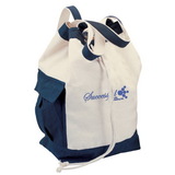 Custom E2308 Duffle Bag, 12 Ounce Cotton Canvas, 19.5