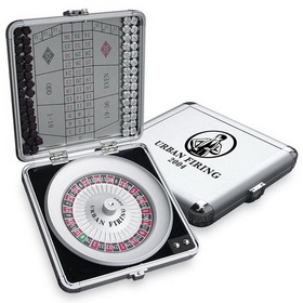 Custom GP5283-C Roulette Wheel Game Pack, Sp 1C - 3" W X 3" H (Outside Lid), 6.25" W X 6.25" H X 1.75" D