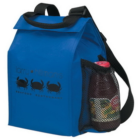 Custom M3700 Insulated Lunch Bag, 70D Nylon, 6.75" W X 10.5" H X 6" D