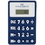 Custom M7336-C Flexible Calculator, Rubberized Calculator, 3.25" W X 5.25" H X 0.25" D, Price/piece