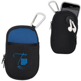 N7337 Neoprene Multi-Use Pouch, Lightweight And Durable Neoprene, 3" W X 5" H X 0.5" D