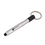 Custom PE8248 Mini Key Ring Stylus Pen, Abs Plastic Body Conductive Stylus Features A Metal Key Ring, 0.375" Diameter X 3.125" H, Price/piece