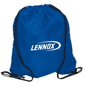 Custom RE4825-C Recycled Drawstring Knapsack, Fabric Constructed Of 300D Polyester, 14.5" W X 17" H