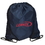 Custom RE4825-C Recycled Drawstring Knapsack, Fabric Constructed Of 300D Polyester, 14.5" W X 17" H, Price/piece
