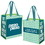 Blank RE6944 Pet Preprinted Jumbo Grocery Tote, Sp 1C Ps - 9" W X 9" H (Back Side Opposite"I Used To Be A Plastic Bottle"), 14" W X 16" H X 7.75" D, Price/piece