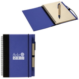 Blank RP7340 Recycled Cardboard Notebook, Spiral Bound Coloured Cardboard Notebook, 5.5