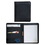 Blank SL8292 Notebook Padfolio, Soft Pu With Inner 210D Liner, 10" W X 12.5" H X 0.5" D, Price/piece