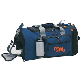 Blank SP411 24" Extra Large Sports Bag, 600D Ripstop Polyester, 24" W X 12" H X 10.25" D