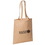 Blank TO4994 Small Laminated Paper Shopping Tote, 100 Gsm Mixture Of Paper And Polyester, 14" W X 15.5" H, Price/piece