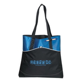 Blank TO8326 Polyester Vision Tote, 600D Polyester And 420D Dobby, 16.5