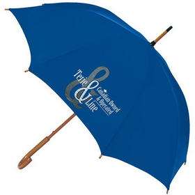 Blank UE110 Executive Umbrella, 190T Polyester, 24" Rib Length, 48" Arc