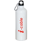 Blank WB3940 750Ml (25 Oz.) Stainless Steel Water Bottle, 18/8 Stainless Steel With 0.4Mm Single Wall, 9.5