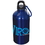 Blank WB4833 500 Ml (16 Oz.) Stainless Steel Water Bottle With Carabineer, Sp - 7.5" W X 3" H (Side), 7.5" H X 2.875" Diameter, Price/piece