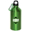 Custom WB7107 500 Ml (16 Oz.) Aluminum Water Bottle With Carabineer, Aluminum, 7.5" H X 2.875" Diameter, Price/piece