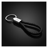 High Caliber Line A1717 Braided Leatherette Key Chain