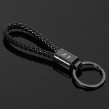 High Caliber Line A7012 Gunmetal Braided Key Chain