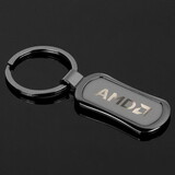 Custom High Caliber Line A7015 Gunmetal Corsa Key Chain