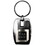 Custom High Caliber Line A7019 The Gunmetal Messina Key Chain