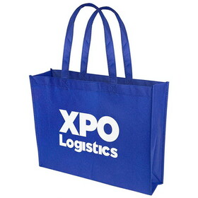 Custom High Caliber Line B518 16x12" Eco-Friendly 80GSM Non-Woven Tote