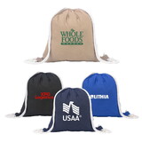 Custom Recycled Threads Drawstring Bag